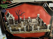 Lemax Spooky Town Haunted Souls Graveyard BONUS SET Accesories Halloween Village picture