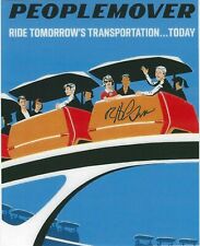 BOB GURR Signed 8 x 10 Photo Signed REPRINT The Peoplemover DISNEY Legend picture