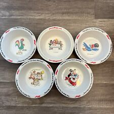 Set Of 5 Kellogg’s Cereal Bowls picture