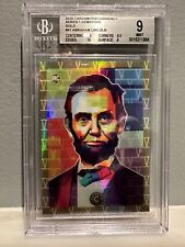 2022 Cardsmiths Currency Series 1 Gemstone GOLD #41 Abraham Lincoln 7/10 Rare picture