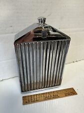 Vintage Rolls Royce Grill Chrome Flask Decanter Ruddspeed Ltd Made In England  picture