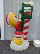 Vintage Elf with Mailbox 34