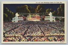 Postcard, St Louis Municipal Opera, St Louis, Missouri, MO, Unposted picture