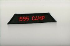 1995 Camp patch picture