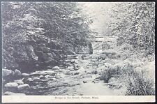 PELHAM, MASS. C.1910 PC.(M25)~VIEW OF BRIDGE AT THE ORIENT RIVER picture