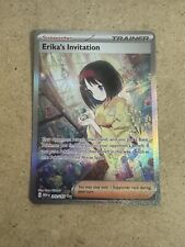 Erika's Invitation - 203/165 - Special Art Rare - Pokemon 151 - FREE UK DELIVERY picture