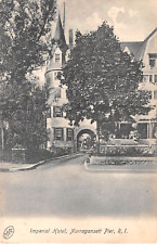 c.1905 Imperial Hotel Narragansett Pier RI post card picture