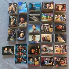 Huge Mixed Lot 1600+ STAR TREK Trading Cards Captain Kirk Spock Picard NO Dups picture