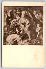 c1910s Art The drunken Silenus P. P. RUBENS Antique Postcard picture