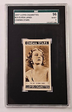 1937 Lloyd & Sons Cinema Stars #23 ELISSA LANDI SGC 9 MINT picture