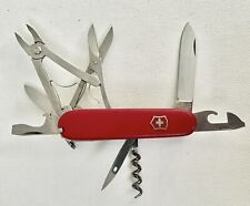 Vintage Victorinox Deluxe Climber Swiss Army Knife With Mechanic Pliers - Rare picture