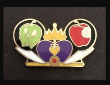 🍎Disney Parks Snow White Villain Evil Queen Mickey Ears Hat mystery Pin picture