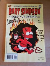 Vintage Simpson #19 Little Devil Hot Stuff Bongo 2004 Look Autographed-signed picture