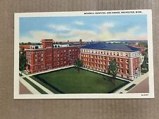 Postcard Rochester MN Minnesota Worrell Hospital & Annex Vintage PC picture