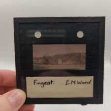 Glass Magic Lantern Slide Of Fingers By E.M.Ward Vintage picture