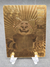 Red Panda Mei 2023 Card Fun Disney 100 Years of Wonder Gold 17/100 US Seller picture