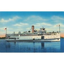 Steamer Nantucket Photochrom Postcard 2R3-10 picture