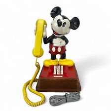 VTG 1981 Disney Mickey Mouse Phone Push-Button Illinois Bell Western Electric picture
