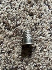 Vintage Sterling Silver Thimble Marked Germany #7  picture
