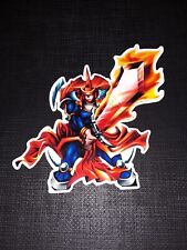 Yugioh Flame Swordsman Glossy Sticker Anime Waterproof picture