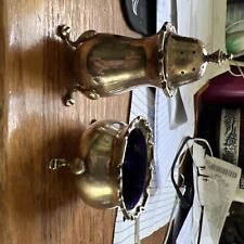 VINTAGE England Silverware Footed Shaker Set picture