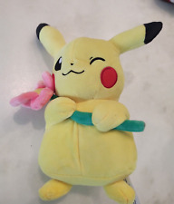 Pokemon Pikachu with Pink Flower 8 in Plush picture