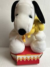 Vintage Peanuts Snoopy 16” & Woodstock Irwin  Plush Stuffed Animal NOS picture