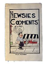 Newies Comments - Lawrence Athletic Assc. comic book 1921 baseball vintage picture