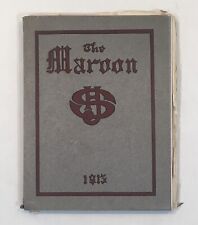 Rare 1913 Johnson High School, St Paul Minn, The Maroon Yearbook/ Editor Proof? picture