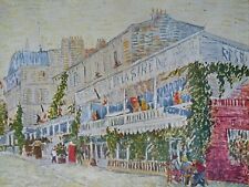 France Postcard Early 1900s Rare Art Van Gogh Siren Restaurant Street View  picture