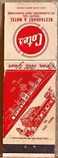Cote's Restaurant & Motel West Claremont NH New Hampshire Matchbook Cover picture