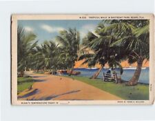 Postcard Tropical Walk in Bayfront Park Miami Florida USA picture