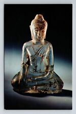 Corning NY-New York, Corning Museum Of Glass Buddha Vintage Souvenir Postcard picture