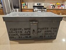 US navy Military Equip Spare Parts Metal  box picture