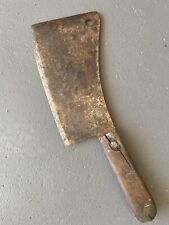 antique meat cleaver picture