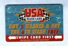 USA AUTOWASH Collectible ( 2007 ) Rewards / Loyalty Card ( $0 ) picture