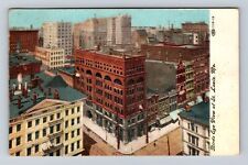 St Louis MO-Missouri, Birds Eye View, Antique, Vintage c1910 Souvenir Postcard picture