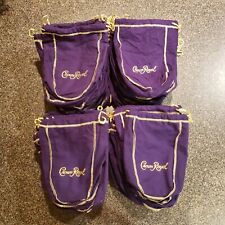 100 Crown Royal Bags Purple 750ml Fifth bags  picture