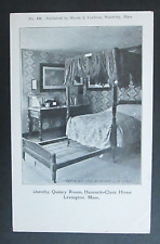Dorothy Quincy Room Hancock Clark House Lexington MA Unposted UDB Postcard picture