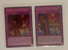 2x Yu-Gi-Oh / Eldlixir of Scarlet Sanguine / SESL-EN031 / Secret Rare / NM/M picture