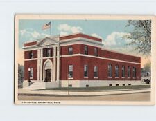 Postcard Post Office, Greenfield, Massachusetts picture