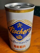 Fischer's Old Style German 12oz Bottom Opened Collectible Pull Tab Beer Can picture