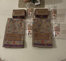 2023 Discontinued Grimaces Birthday McDonald’s Bag, Cups, Boxes  picture