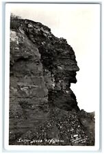 c1940's Indian Head Badlands North Dakota ND Osborn RPPC Photo Vintage Postcard picture