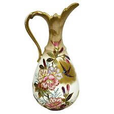 Antique Royal Bonn Germany Hand Painted Pitcher Vase 8