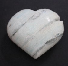 CARIBBEAN CALCITE HEART 1.93 X 1.73 INCHES/ 70 GRAMS picture