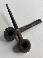 Lot Of 2 Vintage Tobacco Smoking Pipe Dr. Grabow Westbrook And Medico Ever-Dri picture