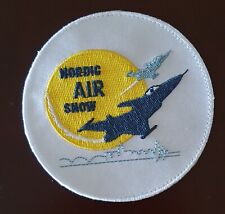 FINAF,RNOAF,SWEAF AIRFORCE  NORDIC AIR SHOW 2017 RARE  PATCH  picture