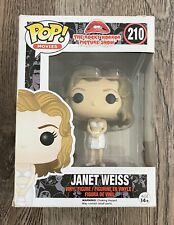 Funko Pop The Rocky Horror Picture Show: Janet Weiss #210 Vaulted BOX DAMAGE picture
