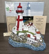 Harbour Lights - Christmas 1999 - East Quoddy Light, Canada #708 w/COA, Box picture